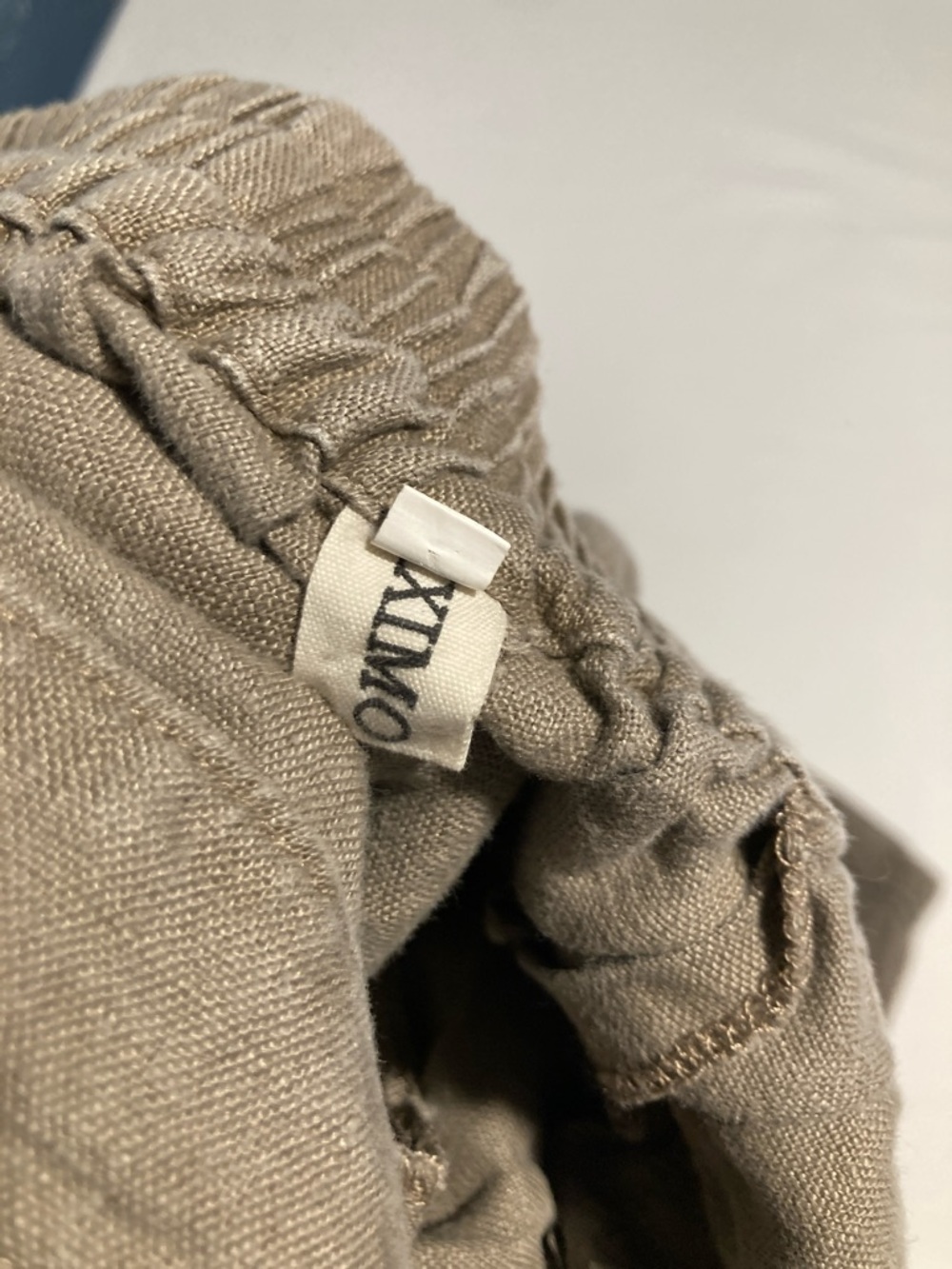 100% Linen Drawstring Pants Size Large (R38) - Picture 4 of 11